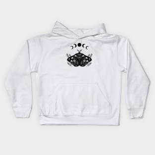 Luna and Moth Kids Hoodie